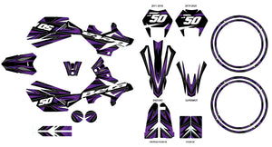 Kit pegatinas Beta RR 50 Motard 2011-2020 Visión | pegatinas para moto | personalización 50cc | armysctv