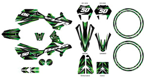 Kit pegatinas Beta RR 50 Motard 2011-2020 Visión | pegatinas para moto | personalización 50cc | armysctv