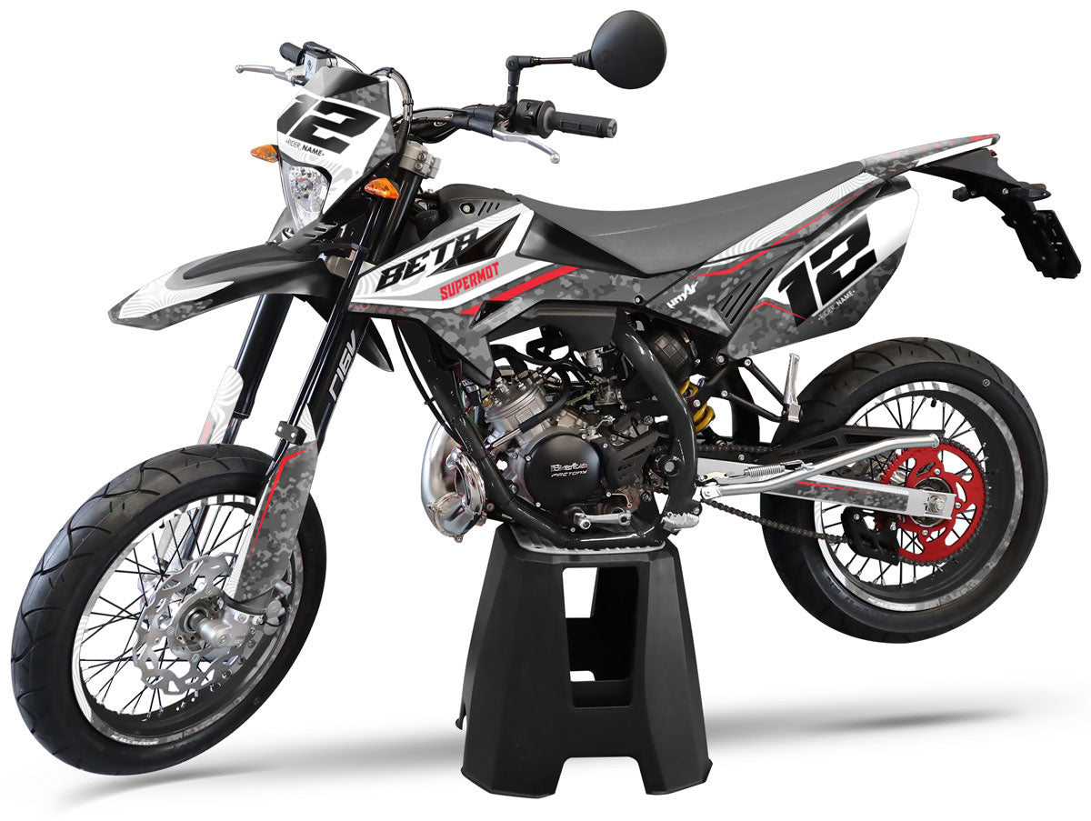 Kit pegatinas Beta RR 50 Motard 2011-2020 Warfare | pegatinas para moto | personalización 50cc | armysctv