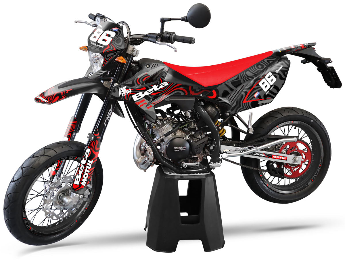 Graphics kit Beta RR 50 Motard 2011-2020 Army Waves | motorcycle stickers | 50cc customization | armysctv
