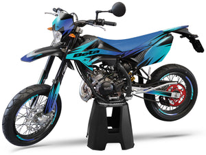 Deko-sett Beta RR 50 Motard 2011-2020 X-Fast | motorsykkelklistremerker | tilpasning 50cc | armysctv