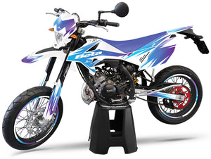 Deko-sett Beta RR 50 Motard 2011-2020 X-Fast | motorsykkelklistremerker | tilpasning 50cc | armysctv