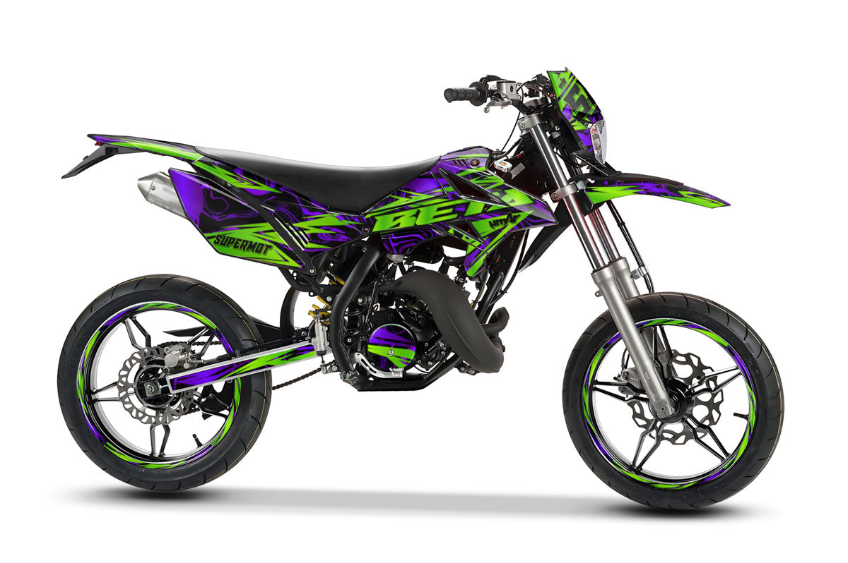 Dekor kit Beta RR 50 Motard 2011-2020 Zontix | Motorradaufkleber | Personalisierung 50cc | armysctv