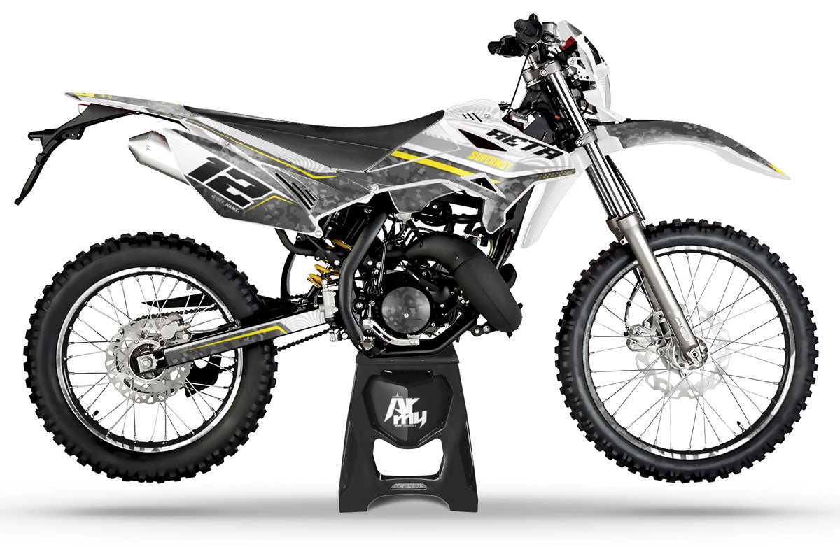 Kit déco Beta RR 50cc Racing 2011-2020 Warfare | autocollants moto | personnalisation 50cc | armysctv