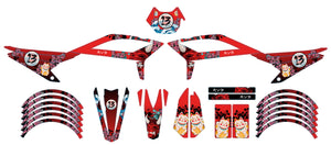 Dekor kit Beta RR 50 Motard 2021-2025 Arigato | Motorradaufkleber | Personalisierung 50cc | armysctv