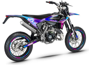 Kit pegatinas Beta RR 50 Motard 2021-2025 Artisse | pegatinas para moto | personalización 50cc | armysctv