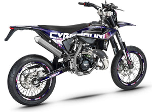 Dekor kit Beta RR 50 Motard 2021-2025 Cyberpunk | Motorradaufkleber | Personalisierung 50cc | armysctv