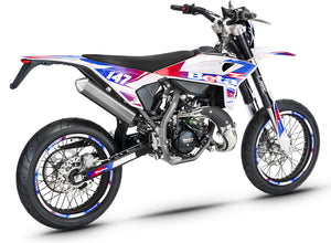 Dekor kit Beta RR 50 Motard 2021-2025 Armee Frankreich | Motorradaufkleber | Personalisierung 50cc | armysctv