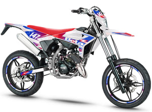 Dekor kit Beta RR 50 Motard 2021-2025 Armee Frankreich | Motorradaufkleber | Personalisierung 50cc | armysctv