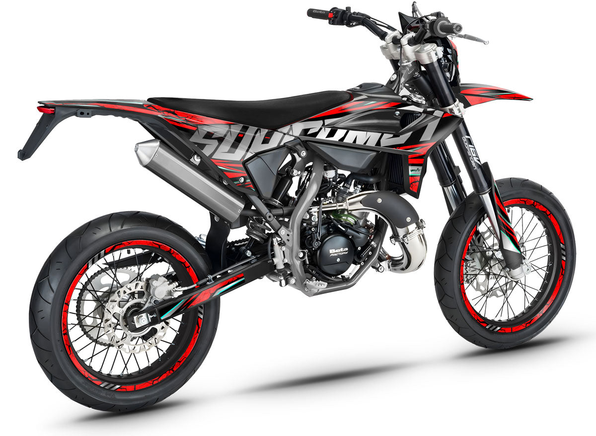 Dekor kit Beta RR 50 Motard 2021-2025 Illuzion | Motorradaufkleber | Personalisierung 50cc | armysctv
