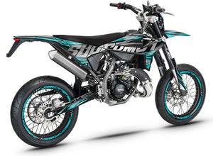 Graphics kit Beta RR 50 Motard 2021-2025 Illuzion | motorcycle stickers | 50cc customization | armysctv