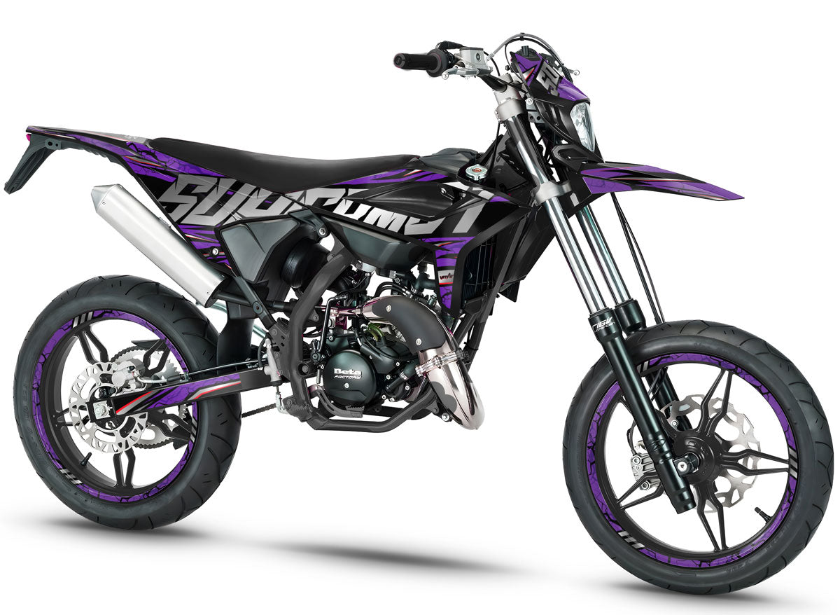 Dekor kit Beta RR 50 Motard 2021-2025 Illuzion | Motorradaufkleber | Personalisierung 50cc | armysctv