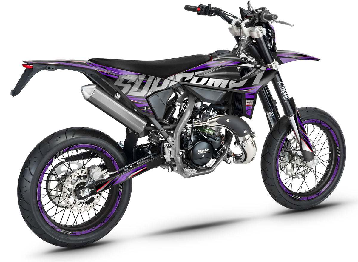 Dekor kit Beta RR 50 Motard 2021-2025 Illuzion | Motorradaufkleber | Personalisierung 50cc | armysctv
