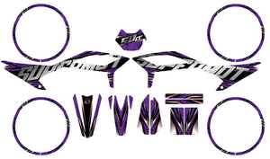 Graphics kit Beta RR 50 Motard 2021-2025 Illuzion | motorcycle stickers | 50cc customization | armysctv