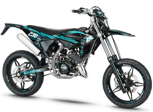 Dekor kit Beta RR 50 Motard 2021-2025 Gold und Platin | Motorradaufkleber | Personalisierung 50cc | armysctv