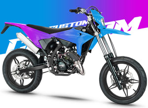 100% custom Graphics kit Beta RR 50 Motard 2021-2025 | motorcycle stickers | 50cc customization | armysctv