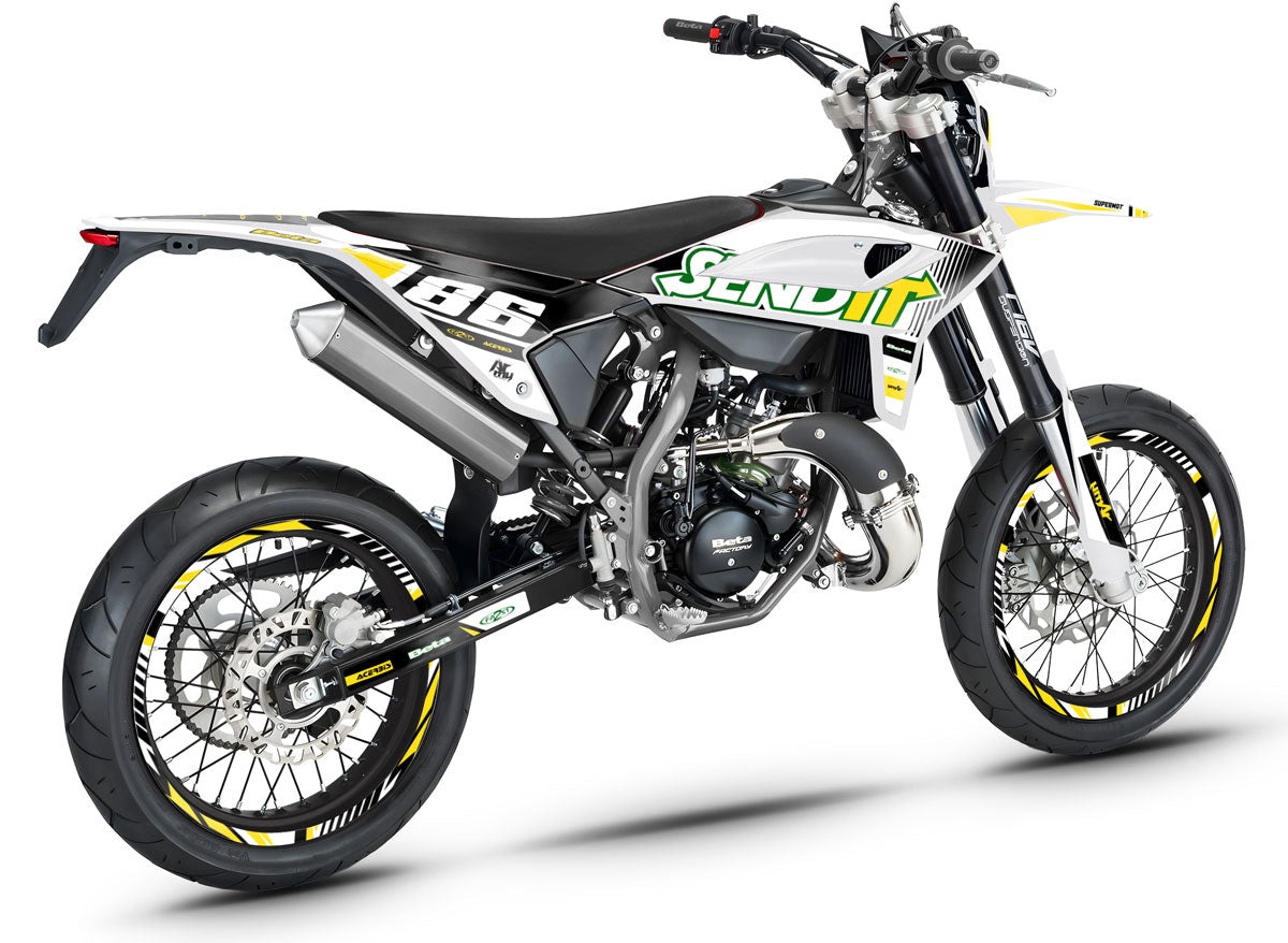 Dekor kit Beta RR 50 Motard 2021-2025 Los geht's! | Motorradaufkleber | Personalisierung 50cc | armysctv