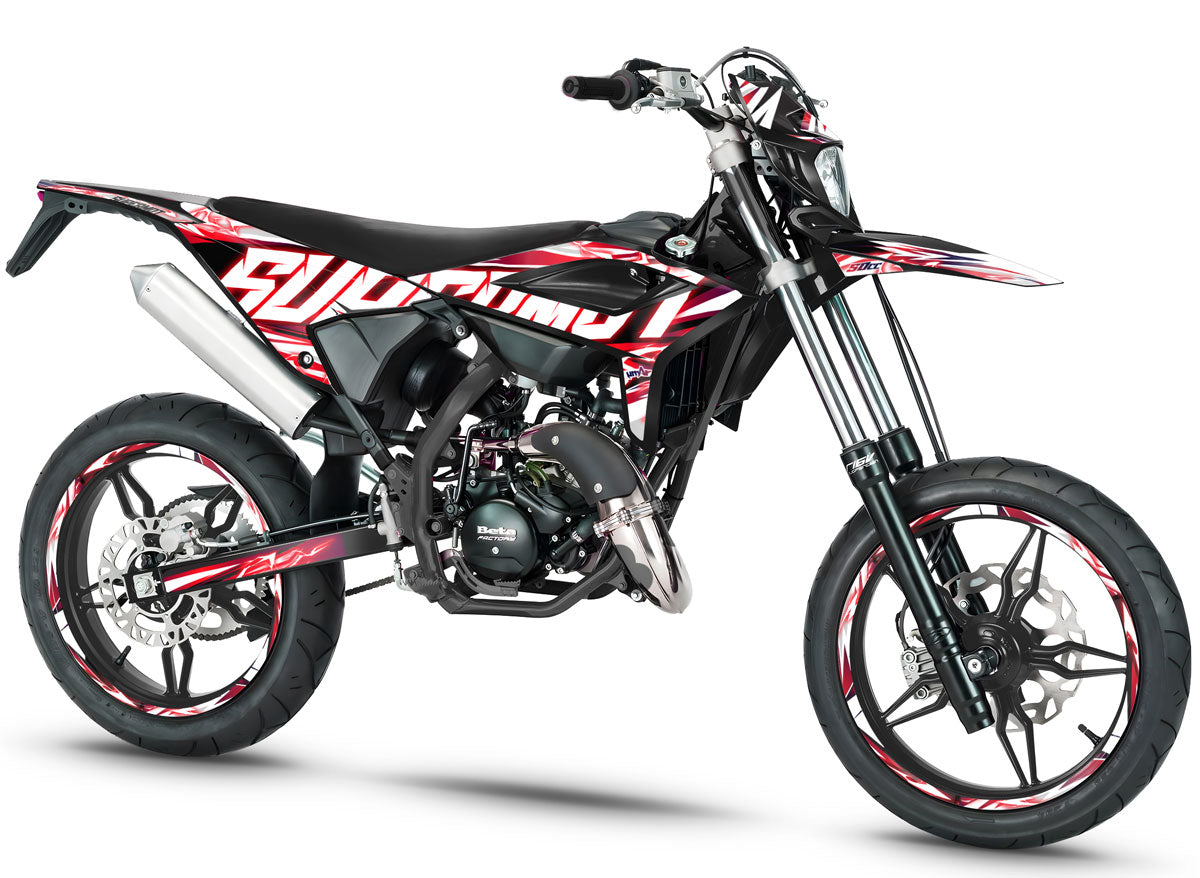 Kit déco Beta RR 50 Motard 2021-2025 Shaker | autocollants moto | personnalisation 50cc | armysctv