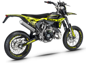 Dekor kit Beta RR 50 Motard 2021-2025 Sonnige Nächte | Motorradaufkleber | Personalisierung 50cc | armysctv