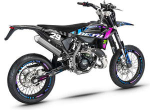 Graphics kit Beta RR 50 Motard 2021-2025 Swirl | motorcycle stickers | 50cc customization | armysctv