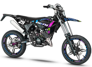 Graphics kit Beta RR 50 Motard 2021-2025 Swirl | motorcycle stickers | 50cc customization | armysctv