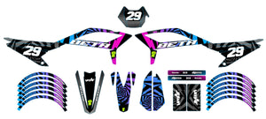Graphics kit Beta RR 50 Motard 2021-2025 Swirl | motorcycle stickers | 50cc customization | armysctv