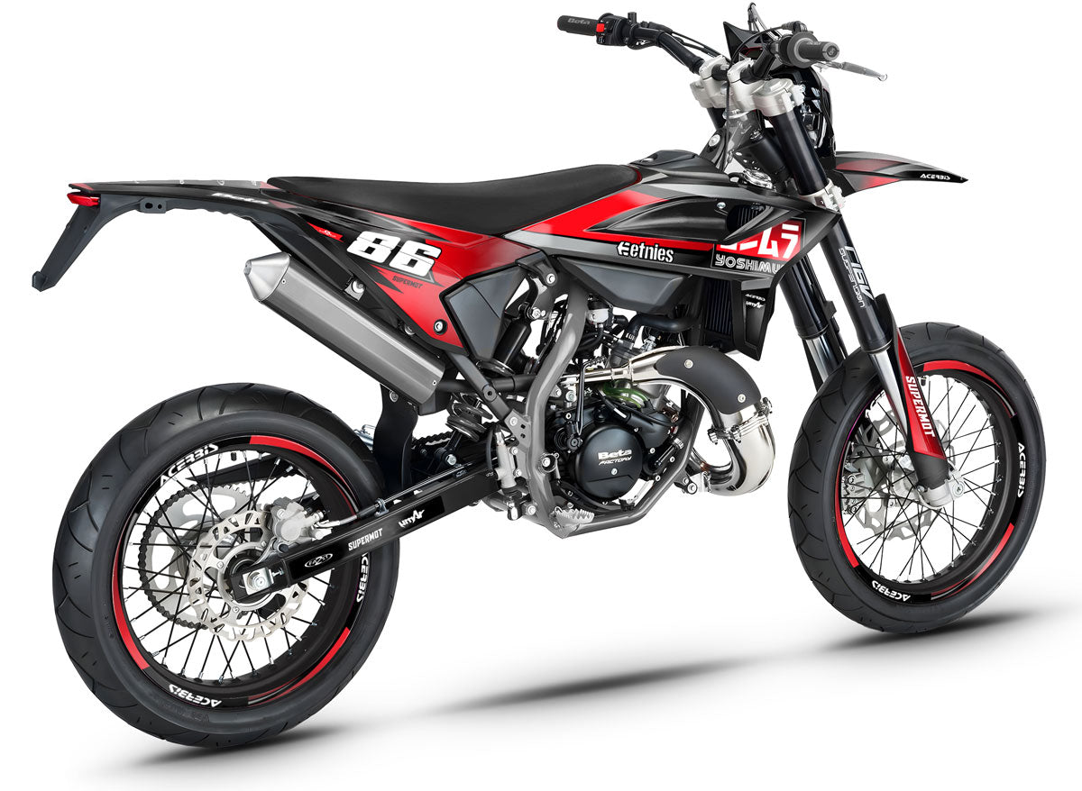 Kit déco Beta RR 50 Motard 2021-2025 Yoshi | autocollants moto | personnalisation 50cc | armysctv
