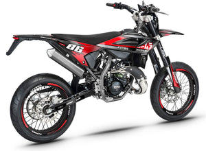 Dekor kit Beta RR 50 Motard 2021-2025 Yoshi | Motorradaufkleber | Personalisierung 50cc | armysctv