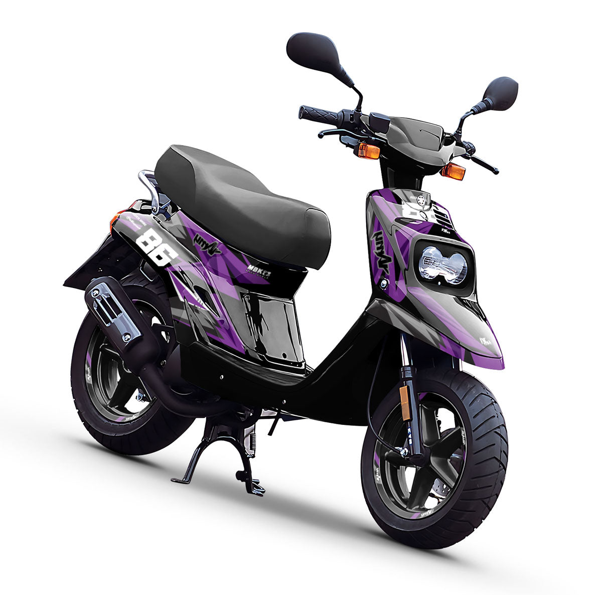 Yamaha Bws 100 Scooter Mbk 100 Scooter Booster 100 Graphic Decals