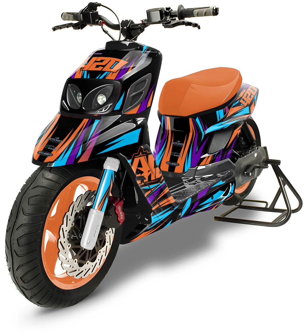 Yamaha Mbk Booster 50 Rosso 50 Cc Booster Motorino Nuovo Mbk