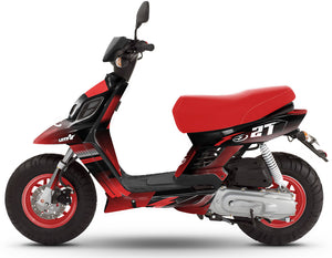 Dekor kit MBK Booster RX BCD/Yamaha BW's RX BCD Siebte | Motorradaufkleber | Personalisierung 50cc | armysctv