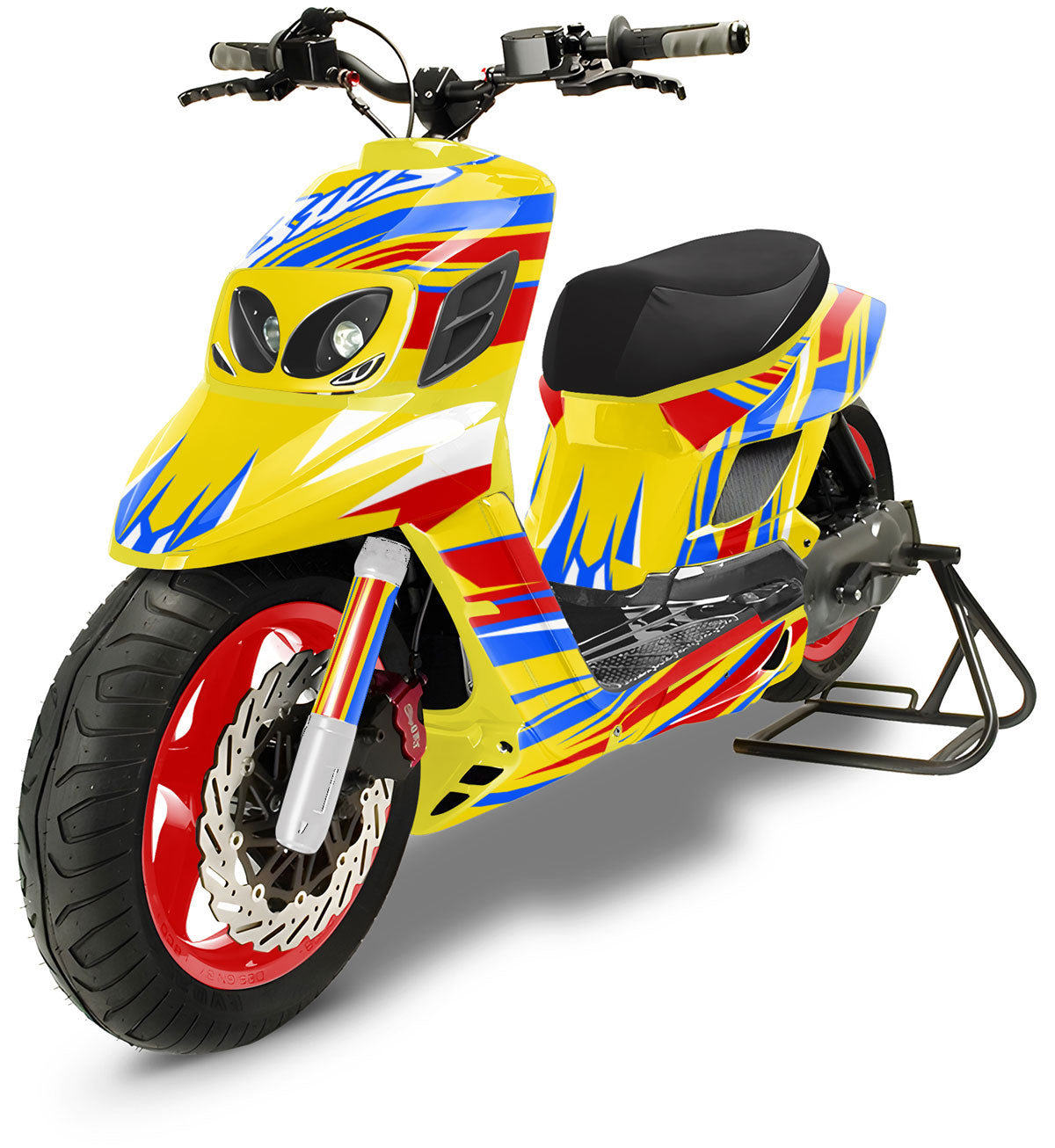 Deko-sett MBK Booster RX BCD/Yamaha BW's RX BCD Vintage | motorsykkel klistremerker | tilpasning 50cc | armysctv
