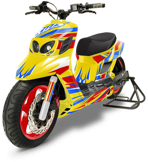 Deko-sett MBK Booster RX BCD/Yamaha BW's RX BCD Vintage | motorsykkel klistremerker | tilpasning 50cc | armysctv