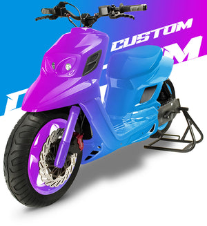 100% custom decoration kit Booster RX BCD / Yamaha BW'S RX BCD | motorcycle stickers | 50cc customization | armysctv