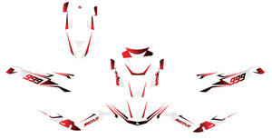 Kit pegatinas 50cc MBK Booster / Yamaha BW's 2004-2018 Luz fría | pegatinas para moto | personalización 50cc | armysctv