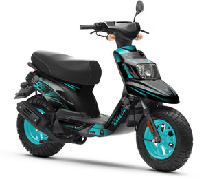 50cc Graphics kit MBK Booster / Yamaha BW's 2004-2018 Dark cold | motorcycle stickers | 50cc customization | armysctv