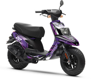 Kit pegatinas 50cc MBK Booster / Yamaha BW's 2004-2018 Lilaks | pegatinas para moto | personalización 50cc | armysctv
