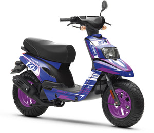 50cc Graphics kit MBK Booster / Yamaha BW's 2004-2018 Army Skynine | motorcycle stickers | 50cc customization | armysctv