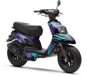 Dekor kit 50cc MBK Booster / Yamaha BW's 2004-2018 X-Fast | Motorradaufkleber | Personalisierung 50cc | armysctv