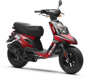 Dekor kit 50cc MBK Booster / Yamaha BW's 2004-2018 Yoshi | Motorradaufkleber | Personalisierung 50cc | armysctv