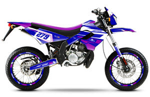 Kit déco 50cc Derbi Senda Victoria Bull 50cc 2003-2010 Racing Style | autocollants moto | personnalisation 50cc | armysctv