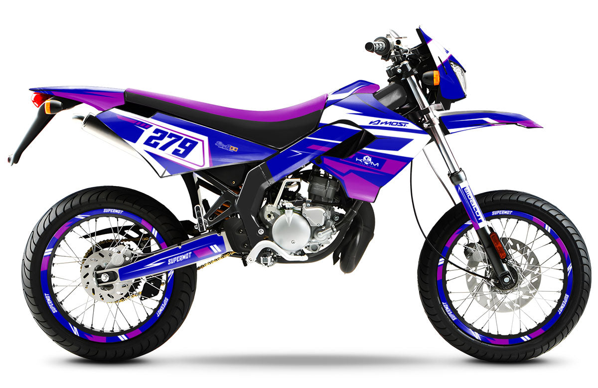 Kit déco 50cc Derbi Senda Victoria Bull 50cc 2003-2010 Racing Style | autocollants moto | personnalisation 50cc | armysctv