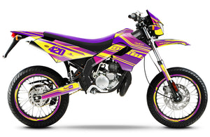 Dekor kit 50cc Derbi Senda Victoria Bull 50cc 2003-2010 Kunst | Motorradaufkleber | Personalisierung 50cc | armysctv