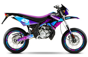 Dekor kit Derbi Senda Victoria Bull 50cc 2003-2010 Artisse | Motorradaufkleber | Personalisierung 50cc | armysctv