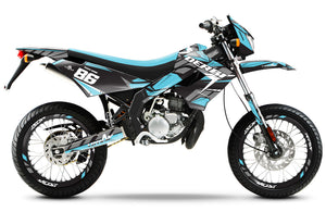 Kit déco Derbi Senda Victoria Bull 50cc 2003-2010 Frost | autocollants moto | personnalisation 50cc | armysctv