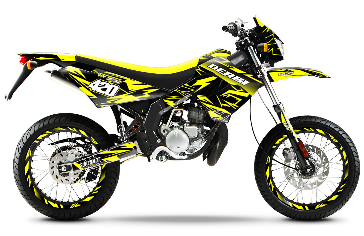 Kit pegatinas Derbi Senda Victoria Bull 50cc 2003-2010 Octavo | pegatinas para moto | personalización 50cc | armysctv