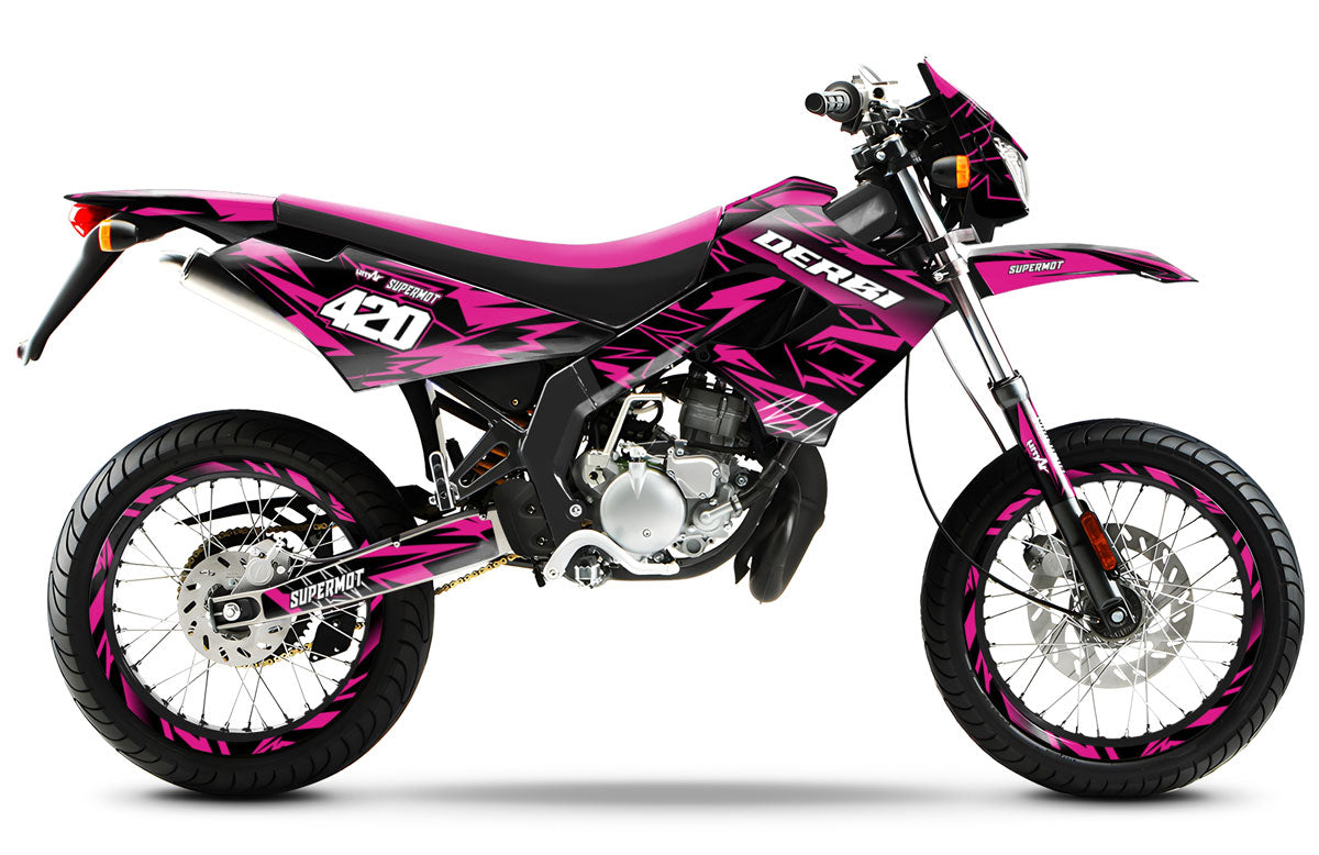 Kit pegatinas Derbi Senda Victoria Bull 50cc 2003-2010 Octavo | pegatinas para moto | personalización 50cc | armysctv