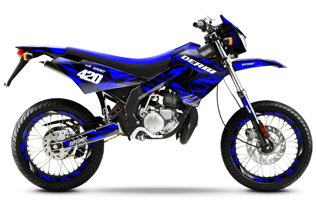 Kit pegatinas Derbi Senda Victoria Bull 50cc 2003-2010 Octavo | pegatinas para moto | personalización 50cc | armysctv