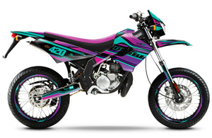 Dekor kit 50cc Derbi Senda Victoria Bull 50cc 2003-2010 Kunst | Motorradaufkleber | Personalisierung 50cc | armysctv