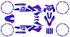 Kit déco 50cc Derbi Senda Victoria Bull 50cc 2003-2010 Racing Style | autocollants moto | personnalisation 50cc | armysctv